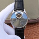 Replica IWC Portuguese Tourbillon Mystery IW504601 ZF Stainless Steel Anthracite Dial Swiss Tourbillon