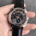 Replica Patek Philippe Annual Calendar 5205G-010 KM Stainless Steel Black Dial Swiss 324SQALU 24H/206