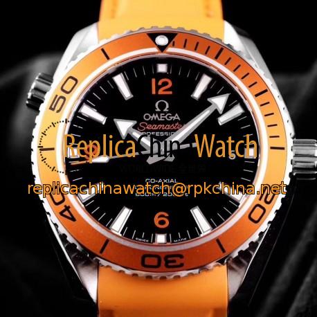 Replica Omega Seamaster Planet Ocean 600M 45.5MM 232.32.46.21.01.001 VS Stainless Steel Black Dial Swiss 8500