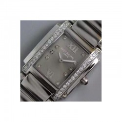 Replica Patek Philippe Ladies Twenty-4 4910/10A-010 Noob Stainless Steel Anthracite Dial Swiss Ronda Quartz