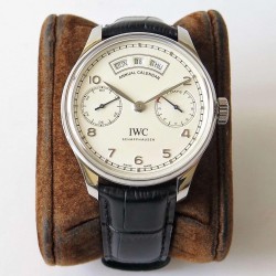 Replica IWC Portugieser Annual Calendar IW503501 ZF Stainless Steel White Dial Swiss 52850