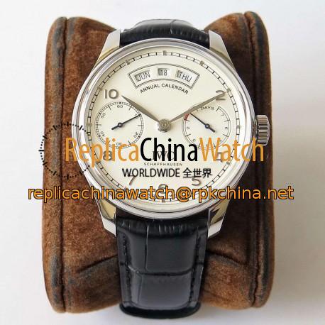 Replica IWC Portugieser Annual Calendar IW503501 ZF Stainless Steel White Dial Swiss 52850