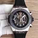 Replica Hublot Big Bang Unico Titanium Ceramic 411.NM.1170.RX Noob Titanium Skeleton Dial Swiss HUB1220