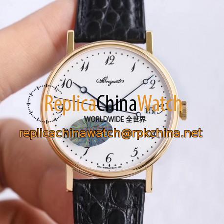 Replica Breguet Classique 5177BA/29/9V6 MKS Yellow Gold White Dial M9015