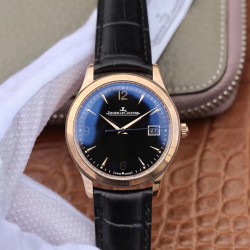 Replica Jaeger-LeCoultre Master Control Date 1542520 ZF Rose Gold Black Dial Swiss Caliber 899/1