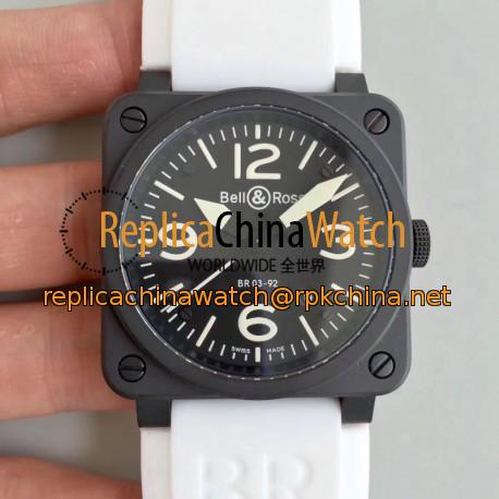 Replica Bell & Ross BR 03-92 PVD Noob PVD Black Dial M9015