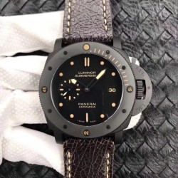 Replica Panerai Luminor Submersible 1950 PAM508 VS V2 Ceramic Black Dial Swiss P9000