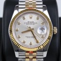 Replica Rolex Datejust 36MM 116233 GM Stainless Steel 904L & Yellow Gold Silver Dial Swiss 2824-2