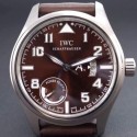 Replica IWC Pilot Antoine De Saint Exupery IW320102 42MM Power Reserve Stainless Steel Brown Dial Swiss 79320