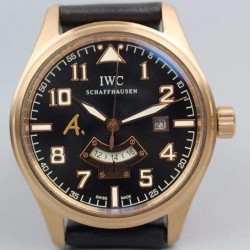 Replica IWC Pilot UTC Antoine De Saint Exupery IW326103 44MM GMT Rose Gold Black Dial Swiss 30710