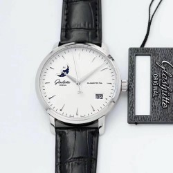 Replica Glashutte Senator Excellence Panorama Date Moon Phase 1-36-04-05-02-02 ETC Stainless Steel White Dial Swiss 36-04