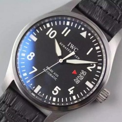 Replica IWC Pilot Mark XVII Fliegeruhr IW326501 Stainless Steel Black Dial Swiss 2892