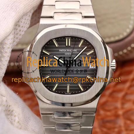 Replica Patek Philippe Nautilus 5711 PF V2 Stainless Steel Anthracite Dial Swiss 324SC