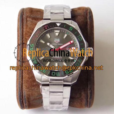 Replica Tag Heuer Aquaracer Calibre 5 CSL WAY201E.BA0927 GS Stainless Steel Anthracite Dial Swiss SW200