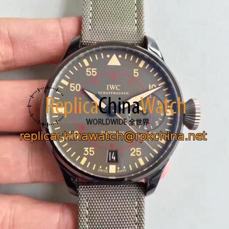 Replica IWC Big Pilot Top Gun Miramar IW501902 ZF Titanium Anthracite Dial Swiss 51111