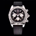 Replica Breitling Chronomat 44 airbone 30th Anniversary AB01154G/BD13 GF Stainless Steel Black Dial Swiss 7750