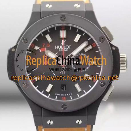 Replica Hublot Big Bang Black Ceramic Black Dial Swiss 7750