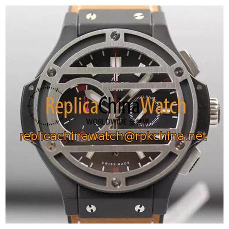 Replica Hublot Big Bang Chukker Bang Black Ceramic Black Dial Swiss 7750