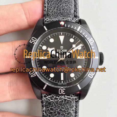 Replica Tudor Heritage Black Bay Dark M79230DK-0004 ZF PVD Black Dial Swiss 2824-2