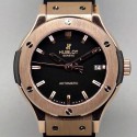 Replica Hublot Big Bang Rose Gold Black Dial Swiss 2824-2