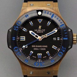 Replica Hublot Big Bang King Rose Gold Black Dial Swiss 7750