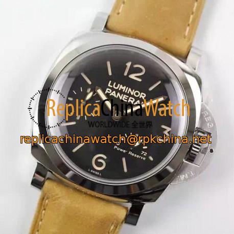 Replica Panerai Luminor 1950 3 Days PAM 423 Stainless Steel Black Dial Swiss P3002