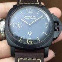 Replica Panerai Luminor 1950 3 Days PAM 617 Black Ceramic Black Dial Swiss 3000