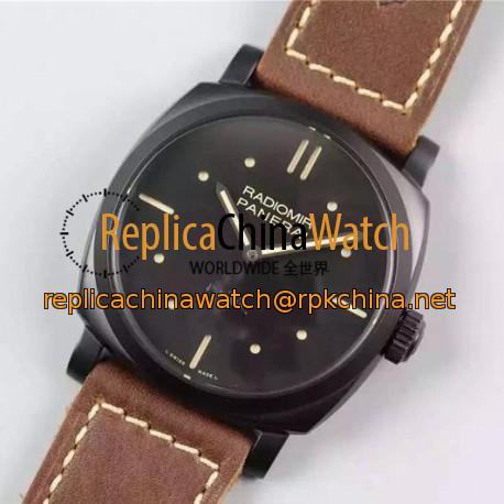 Replica Panerai Radiomir 1940 3 DAYS PAM 577 Black Ceramic Black Dial Swiss P3000