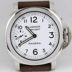 Replica Panerai Luminor Daylight PAM 785 Stainless Steel White Dial Swiss P5000