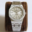 Replica Audemars Piguet Royal Oak 15400 JF V5 Stainless Steel Silver Dial Swiss 3120