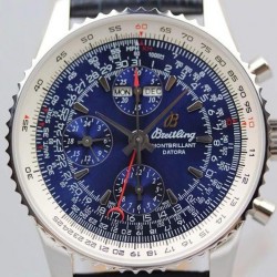 Replica Breitling Datora Montbrillant Perpetual Calendar Chronograph Blue Dial SWISS 7751