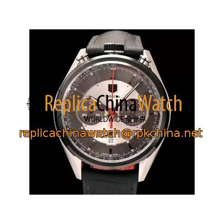 Replica Tag Heuer Carrera Calibre 1887 Jack Heuer 50Th Anniversary Titanium Silver Dial Swiss 1887