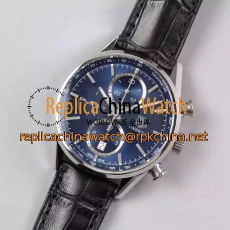 Replica Tag Heuer Carrera Calibre 1887 Stainless Steel Blue Dial Swiss 1887