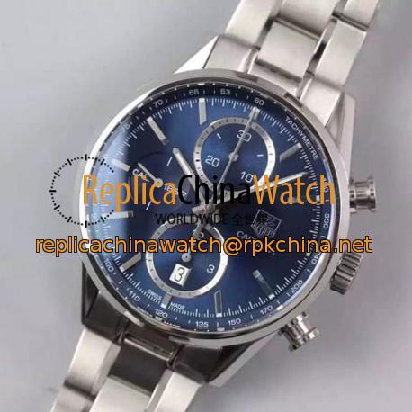 Replica Tag Heuer Carrera Calibre 1887 Stainless Steel Blue Dial Swiss 1887