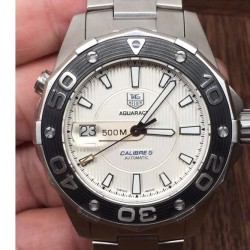 Replica Tag Heuer Aquaracer 500M Calibre 5 Stainless Steel White Dial Swiss Calibre 5