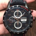 Replica Tag Heuer Carrera Calibre 16 PVD Black Dial Swiss Calibre 16