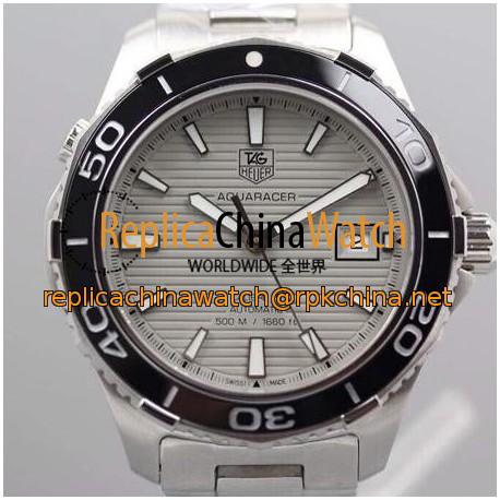 Replica Tag Heuer Aquaracer 500M Calibre 5 Stainless Steel Gray Dial Swiss Calibre 5