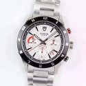 Replica Tudor Grantour Stainless Steel White Dial Swiss 7750