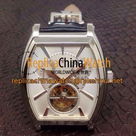 Replica Vacheron Constantin Malte Tourbillon Stainless Steel White Dial Swiss Tourbillon