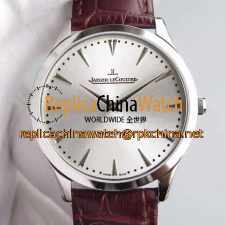 Replica Jaeger-LeCoultre Master Ultra Thin Stainless Steel Silver Dial Swiss JLC 898C