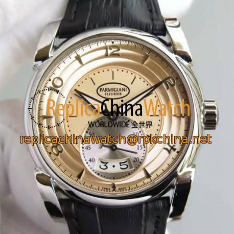 Replica Parmigiani Fleurier Kalpa Tonda Stainless Steel Gold Dial Swiss 331