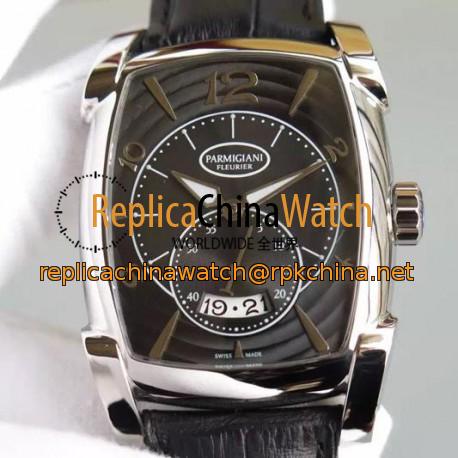 Replica Parmigiani Fleurier Kalpa Grande Stainless Steel Black Dial Swiss 331