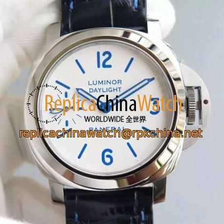 Replica Panerai Luminor Daylight PAM 650 Stainless Steel White Dial Swiss P5000