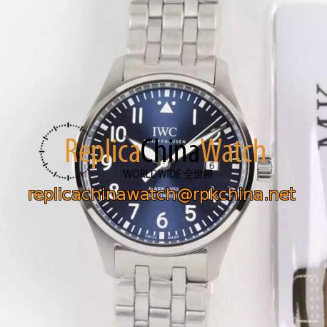 Replica IWC Pilot Mark XVIII Le Petit Prince IW327004 Stainless Steel Blue Dial Swiss 2892