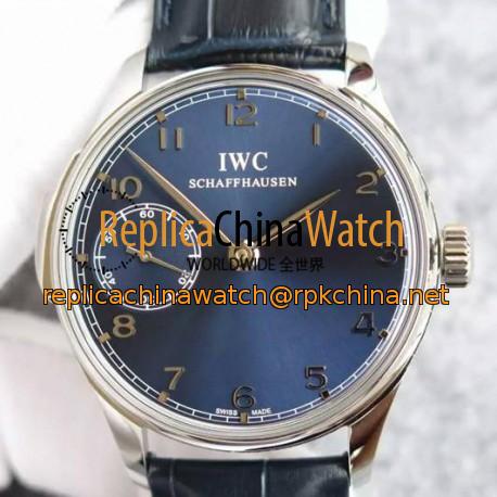 Replica IWC Portuguese Minute Repeater IW5242 Stainless Steel Blue Dial Swiss 95290