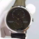 Replica Nomos Lambda Stainless Steel Black Dial German DUW 1001