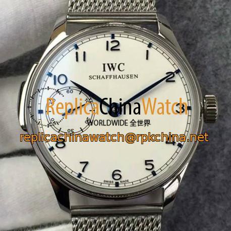 Replica IWC Portuguese Minute Repeater IW5242 Stainless Steel White Dial Swiss 95290