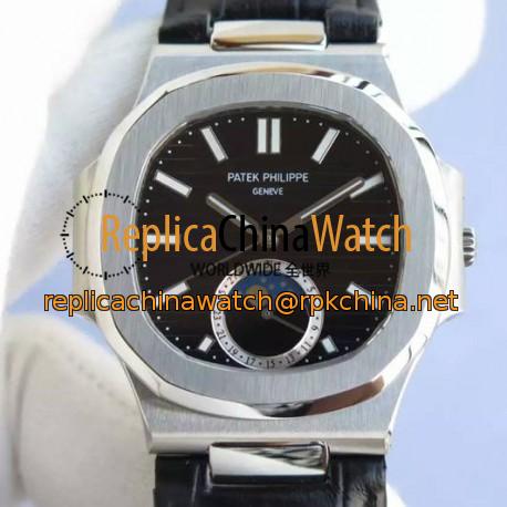 Replica Patek Philippe Nautilus 5726 Stainless Steel Black Dial Swiss 324SC