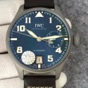 Replica IWC Big Pilot IW5009 YL Stainless Steel Blasted Blue Dial Stainless Steel Blasted Anthracite Dial Swiss 51111