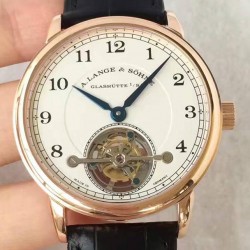 Replica A. Lange & Sohne 1815 Tourbillon 730.032 Rose Gold White Dial Swiss L102.1